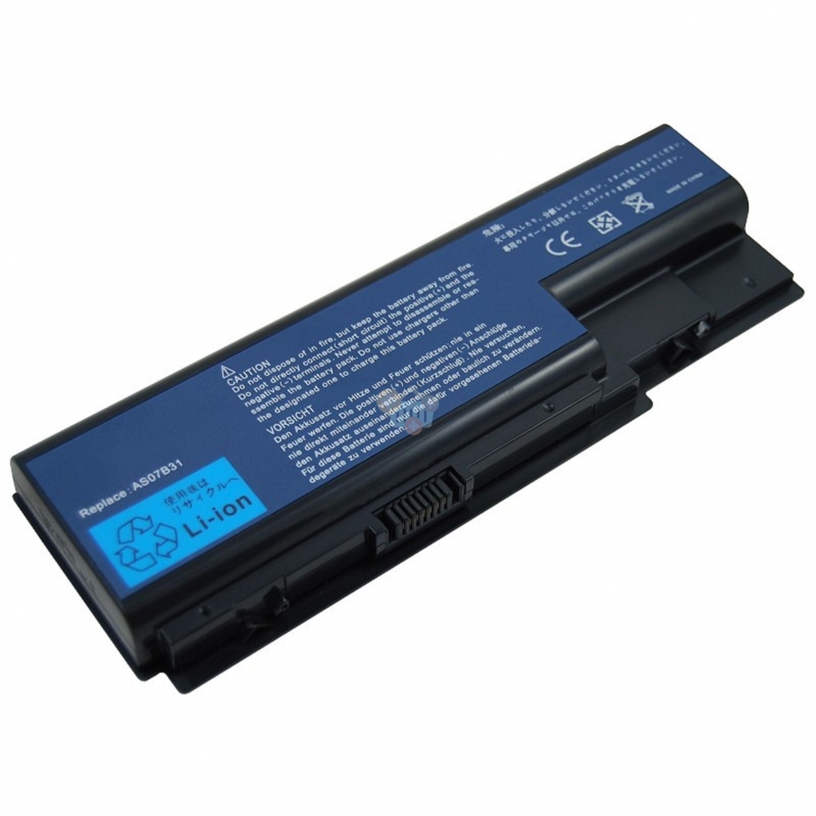 Nešiojamo kompiuterio baterija ACER AS07B31, 5200mAh 14.8V +++ TOP Efektyvumas Nešiojamo kompiuterio baterija ACER AS07B31, 5200mAh 14.8V +++ TOP Efektyvumas