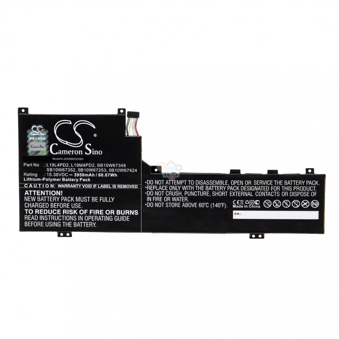 Nešiojamo kompiuterio baterija LENOVO L19M4PD2, 60.67Wh +++ TOP Balansas Nešiojamo kompiuterio baterija LENOVO L19M4PD2, 60.67Wh +++ TOP Balansas