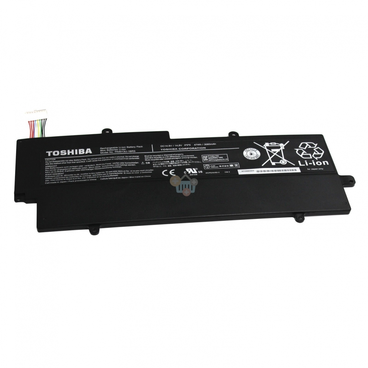 Nešiojamo kompiuterio baterija TOSHIBA PA5013U-1BRS, 47Wh +++ TOP Saugumas Nešiojamo kompiuterio baterija TOSHIBA PA5013U-1BRS, 47Wh +++ TOP Saugumas