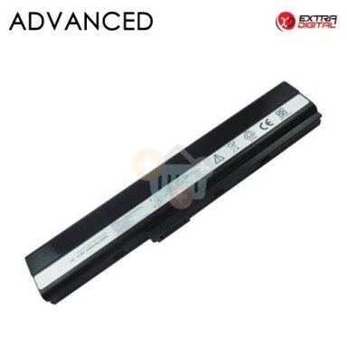 Nešiojamo kompiuterio baterija Asus A52 / K42 / K52 / X52 A32-K52, 5200mAh Nešiojamo kompiuterio baterija Asus A52 / K42 / K52 / X52 A32-K52, 5200mAh