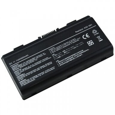 Nešiojamo kompiuterio baterija ASUS A32-X51, 4400mAh
