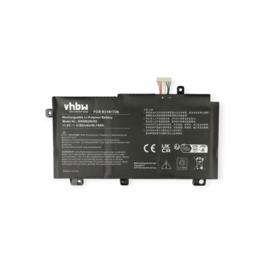 Nešiojamo kompiuterio baterija ASUS B31N1726 46.74Wh+++ TOP Efektyvumas Nešiojamo kompiuterio baterija ASUS B31N1726 46.74Wh+++ TOP Efektyvumas