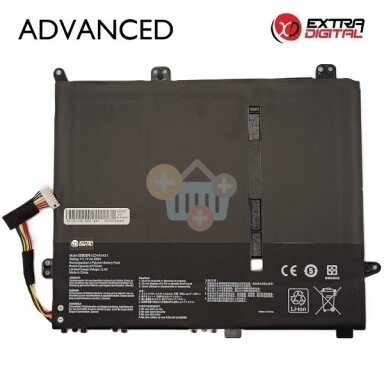 Nešiojamo kompiuterio baterija Asus E403NA C31N1431, 4770mAh, 53Wh Nešiojamo kompiuterio baterija Asus E403NA C31N1431, 4770mAh, 53Wh