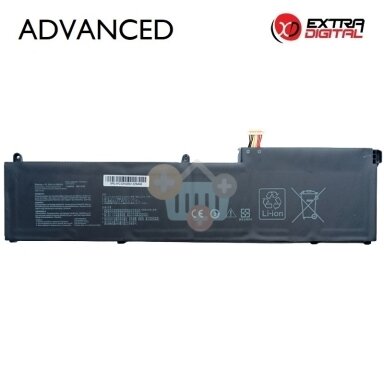 Nešiojamo kompiuterio baterija Asus ZenBook Pro 15 UX535 / UX564 C32N2002, 8230mAh, 96Wh Nešiojamo kompiuterio baterija Asus ZenBook Pro 15 UX535 / UX564 C32N2002, 8230mAh, 96Wh