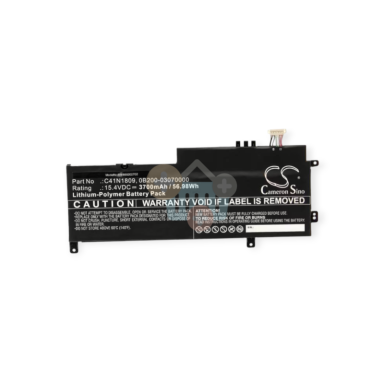 Nešiojamo kompiuterio baterija ASUS C41N1809, 56.98Wh +++ TOP Efektyvumas
