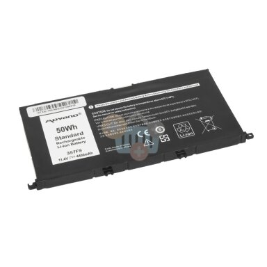 Nešiojamo kompiuterio baterija DELL 357F9, 4400 mAh +++ TOP Balansas Nešiojamo kompiuterio baterija DELL 357F9, 4400 mAh +++ TOP Balansas