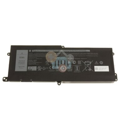 Nešiojamo kompiuterio baterija DELL DT9XG 90Wh +++ TOP Saugumas Nešiojamo kompiuterio baterija DELL DT9XG 90Wh +++ TOP Saugumas