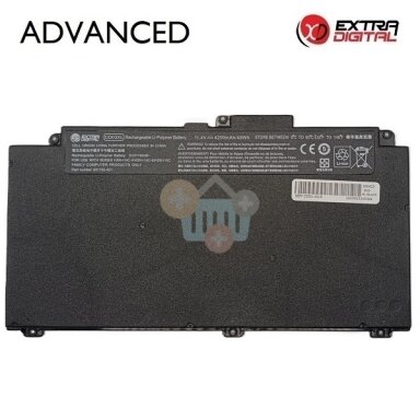 Nešiojamo kompiuterio baterija HP ProBook 640 G4 / 650 G5 / 650 G7 CD03XL 4200mAh 48Wh Nešiojamo kompiuterio baterija HP ProBook 640 G4 / 650 G5 / 650 G7 CD03XL 4200mAh 48Wh