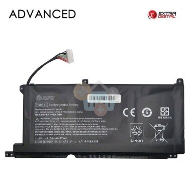 Nešiojamo kompiuterio baterija HP PG03XL, 4150mAh/ 47Wh +++ TOP Balansas Nešiojamo kompiuterio baterija HP PG03XL, 4150mAh/ 47Wh +++ TOP Balansas