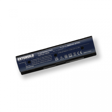 Nešiojamo kompiuterio baterija HP PI06, 6000mAh +++ TOP Mobilumas