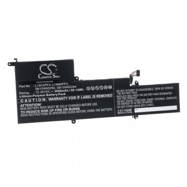 Nešiojamo kompiuterio baterija LENOVO L19M4PF4, 3850mAh +++ TOP Efektyvumas