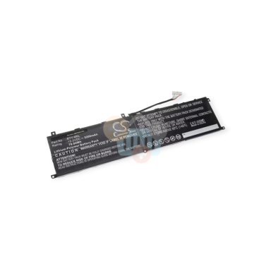 Nešiojamo kompiuterio baterija MSI BTY-M6L, 79.04Wh +++ TOP Efektyvumas