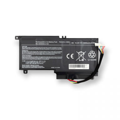 Nešiojamo kompiuterio baterija TOSHIBA PA5107U-1BRS, 2500 mAh +++ TOP Efektyvumas Nešiojamo kompiuterio baterija TOSHIBA PA5107U-1BRS, 2500 mAh +++ TOP Efektyvumas