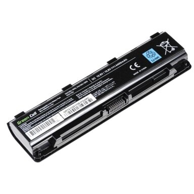 Nešiojamo kompiuterio baterija TOSHIBA PA5109U, 4400mAh GC +++ TOP Balansas Nešiojamo kompiuterio baterija TOSHIBA PA5109U, 4400mAh GC +++ TOP Balansas