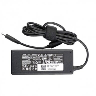Nešiojamo kompiuterio įkroviklis DELL 90W 19.5V 4.62A 4.5MM +++ TOP Kokybė Nešiojamo kompiuterio įkroviklis DELL 90W 19.5V 4.62A 4.5MM +++ TOP Kokybė