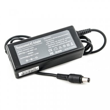 Nešiojamo kompiuterio įkroviklis TOSHIBA 60W 19V (TSPS1600 ) Nešiojamo kompiuterio įkroviklis TOSHIBA 60W 19V (TSPS1600 )