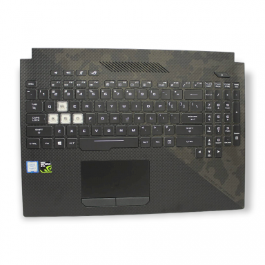 Nešiojamo kompiuterio klaviatūra su korpusu (palmrest) ASUS GL504GS, GL504GM +++ TOP Kokybė Nešiojamo kompiuterio klaviatūra su korpusu (palmrest) ASUS GL504GS, GL504GM +++ TOP Kokybė