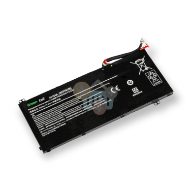 Nešiojamo kompiuterio baterija ACER AC14A8L, 3800mAh +++ TOP Balansas Nešiojamo kompiuterio baterija ACER AC14A8L, 3800mAh +++ TOP Balansas