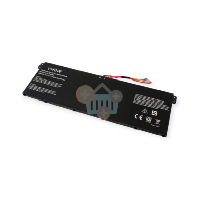 Nešiojamo kompiuterio baterija ACER AC14B8K, 3000mAh 15.2V +++ TOP Efektyvumas Nešiojamo kompiuterio baterija ACER AC14B8K, 3000mAh 15.2V +++ TOP Efektyvumas