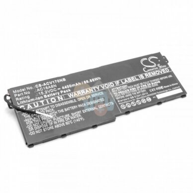 Nešiojamo kompiuterio baterija ACER AC16A8N, 4400mAh / 66.88Wh +++ TOP Balansas Nešiojamo kompiuterio baterija ACER AC16A8N, 4400mAh / 66.88Wh +++ TOP Balansas