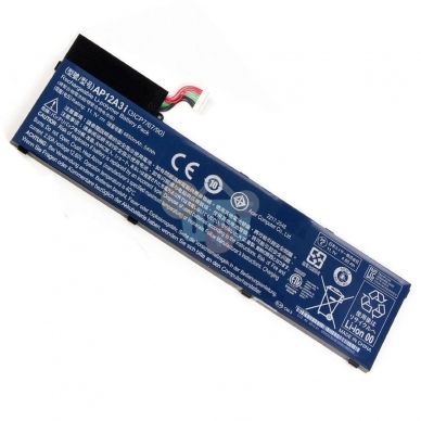 Nešiojamo kompiuterio baterija ACER AP12A3I, 4850mAh +++ TOP Saugumas Nešiojamo kompiuterio baterija ACER AP12A3I, 4850mAh +++ TOP Saugumas