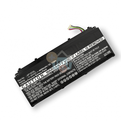 Nešiojamo kompiuterio baterija ACER AP1503K, 4350mAh +++ TOP Balansas Nešiojamo kompiuterio baterija ACER AP1503K, 4350mAh +++ TOP Balansas