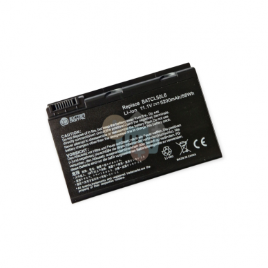 Nešiojamo kompiuterio baterija ACER BATBL50L6, 5200mAh +++ TOP Efektyvumas Nešiojamo kompiuterio baterija ACER BATBL50L6, 5200mAh +++ TOP Efektyvumas