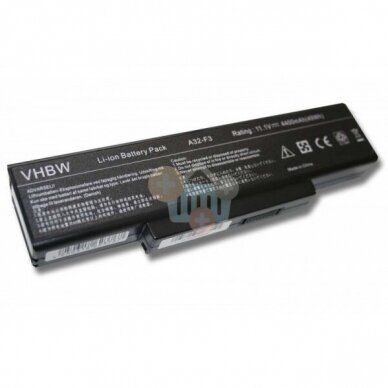 Nešiojamo kompiuterio baterija ASUS A32-F3, 4400mAh +++ TOP Balansas Nešiojamo kompiuterio baterija ASUS A32-F3, 4400mAh +++ TOP Balansas