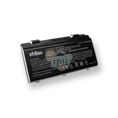 Nešiojamo kompiuterio baterija ASUS A32-X51, 5200mAh +++ TOP Efektyvumas Nešiojamo kompiuterio baterija ASUS A32-X51, 5200mAh +++ TOP Efektyvumas