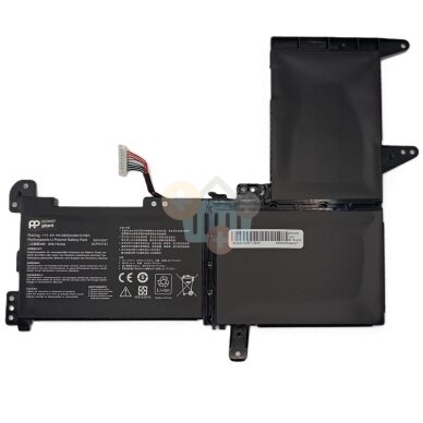 Nešiojamo kompiuterio baterija Asus VivoBook S15 / X510 / K510 B31N1637, 3600mAh Nešiojamo kompiuterio baterija Asus VivoBook S15 / X510 / K510 B31N1637, 3600mAh