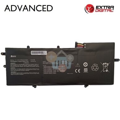 Nešiojamo kompiuterio baterija Asus ZenBook Flip UX360UA / Q324UA C31N1538, 4350mAh, 48Wh Nešiojamo kompiuterio baterija Asus ZenBook Flip UX360UA / Q324UA C31N1538, 4350mAh, 48Wh