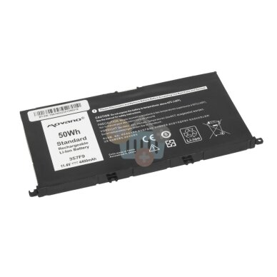 Nešiojamo kompiuterio baterija DELL 357F9, 4400 mAh +++ TOP Balansas Nešiojamo kompiuterio baterija DELL 357F9, 4400 mAh +++ TOP Balansas