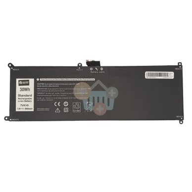 Nešiojamo kompiuterio baterija DELL 7VKV9, 3900 mAh/ 30 Wh +++ TOP Balansas Nešiojamo kompiuterio baterija DELL 7VKV9, 3900 mAh/ 30 Wh +++ TOP Balansas
