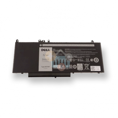 Nešiojamo kompiuterio baterija DELL R0TMP, 62Wh +++ TOP Saugumas Nešiojamo kompiuterio baterija DELL R0TMP, 62Wh +++ TOP Saugumas