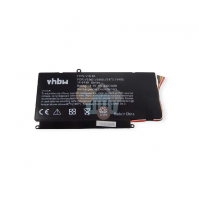 Nešiojamo kompiuterio baterija DELL VH748, 4300mAh +++ TOP Efektyvumas Nešiojamo kompiuterio baterija DELL VH748, 4300mAh +++ TOP Efektyvumas