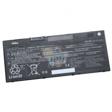 Nešiojamo kompiuterio baterija FUJITSU FMVNBP247, 3490 mAh +++ TOP Balansas Nešiojamo kompiuterio baterija FUJITSU FMVNBP247, 3490 mAh +++ TOP Balansas