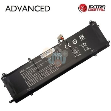 Nešiojamo kompiuterio baterija HP Spectre x360 15-EB / 15T-EB BN06XL 5000mAh 56Wh Nešiojamo kompiuterio baterija HP Spectre x360 15-EB / 15T-EB BN06XL 5000mAh 56Wh