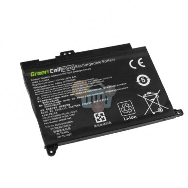Nešiojamo kompiuterio baterija HP BP02XL, 34Wh +++ TOP Balansas