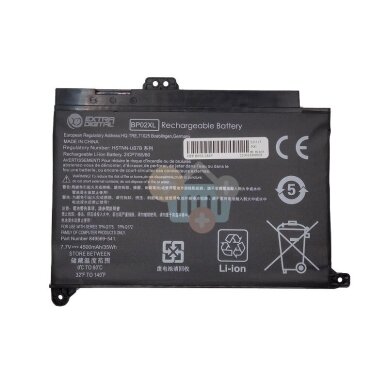 Nešiojamo kompiuterio baterija HP BP02XL, 35 Wh/4500mAh +++ TOP Balansas Nešiojamo kompiuterio baterija HP BP02XL, 35 Wh/4500mAh +++ TOP Balansas