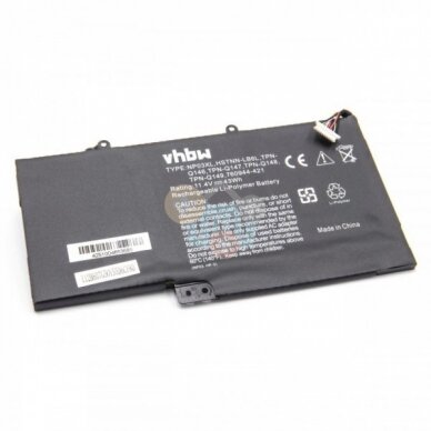 Nešiojamo kompiuterio baterija HP NP03XL, 3750mAh +++ TOP Efektyvumas Nešiojamo kompiuterio baterija HP NP03XL, 3750mAh +++ TOP Efektyvumas
