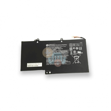 Nešiojamo kompiuterio baterija HP NP03XL, 43Wh +++ TOP Saugumas Nešiojamo kompiuterio baterija HP NP03XL, 43Wh +++ TOP Saugumas