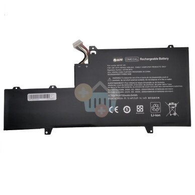 Nešiojamo kompiuterio baterija HP OM03XL, 54 Wh/4700mAh +++ TOP Balansas Nešiojamo kompiuterio baterija HP OM03XL, 54 Wh/4700mAh +++ TOP Balansas
