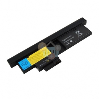 Nešiojamo kompiuterio baterija IBM 42T4564, 5200mAh Nešiojamo kompiuterio baterija IBM 42T4564, 5200mAh