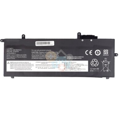 Nešiojamo kompiuterio baterija LENOVO 01AV470, 44Wh/3900mAh +++ TOP Balansas Nešiojamo kompiuterio baterija LENOVO 01AV470, 44Wh/3900mAh +++ TOP Balansas