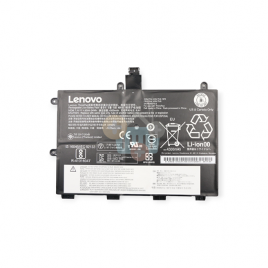 Nešiojamo kompiuterio baterija LENOVO 45N1750, 4600mAh +++ TOP Saugumas Nešiojamo kompiuterio baterija LENOVO 45N1750, 4600mAh +++ TOP Saugumas