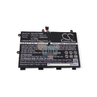 Nešiojamo kompiuterio baterija LENOVO 45N1750, 4500mAh +++ TOP Balansas Nešiojamo kompiuterio baterija LENOVO 45N1750, 4500mAh +++ TOP Balansas
