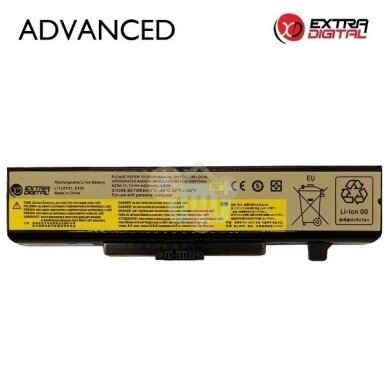 Nešiojamo kompiuterio baterija Lenovo IdeaPad G480 / G580 / G500 / Z580, ThinkPad Edge E430 / E530 L11L6Y01 4400mAh 49Wh Nešiojamo kompiuterio baterija Lenovo IdeaPad G480 / G580 / G500 / Z580, ThinkPad Edge E430 / E530 L11L6Y01 4400mAh 49Wh
