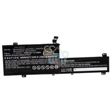 Nešiojamo kompiuterio baterija LENOVO L19L3PD6, 4500mAh/ 51.98Wh +++ TOP Balansas Nešiojamo kompiuterio baterija LENOVO L19L3PD6, 4500mAh/ 51.98Wh +++ TOP Balansas