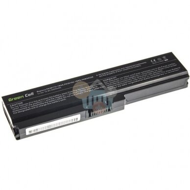 Nešiojamo kompiuterio baterija TOSHIBA PA3818U, 4400mAh GC +++ TOP Balansas Nešiojamo kompiuterio baterija TOSHIBA PA3818U, 4400mAh GC +++ TOP Balansas