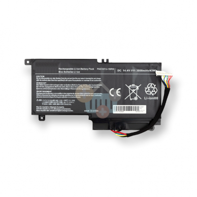 Nešiojamo kompiuterio baterija TOSHIBA PA5107U-1BRS, 2500 mAh +++ TOP Efektyvumas Nešiojamo kompiuterio baterija TOSHIBA PA5107U-1BRS, 2500 mAh +++ TOP Efektyvumas